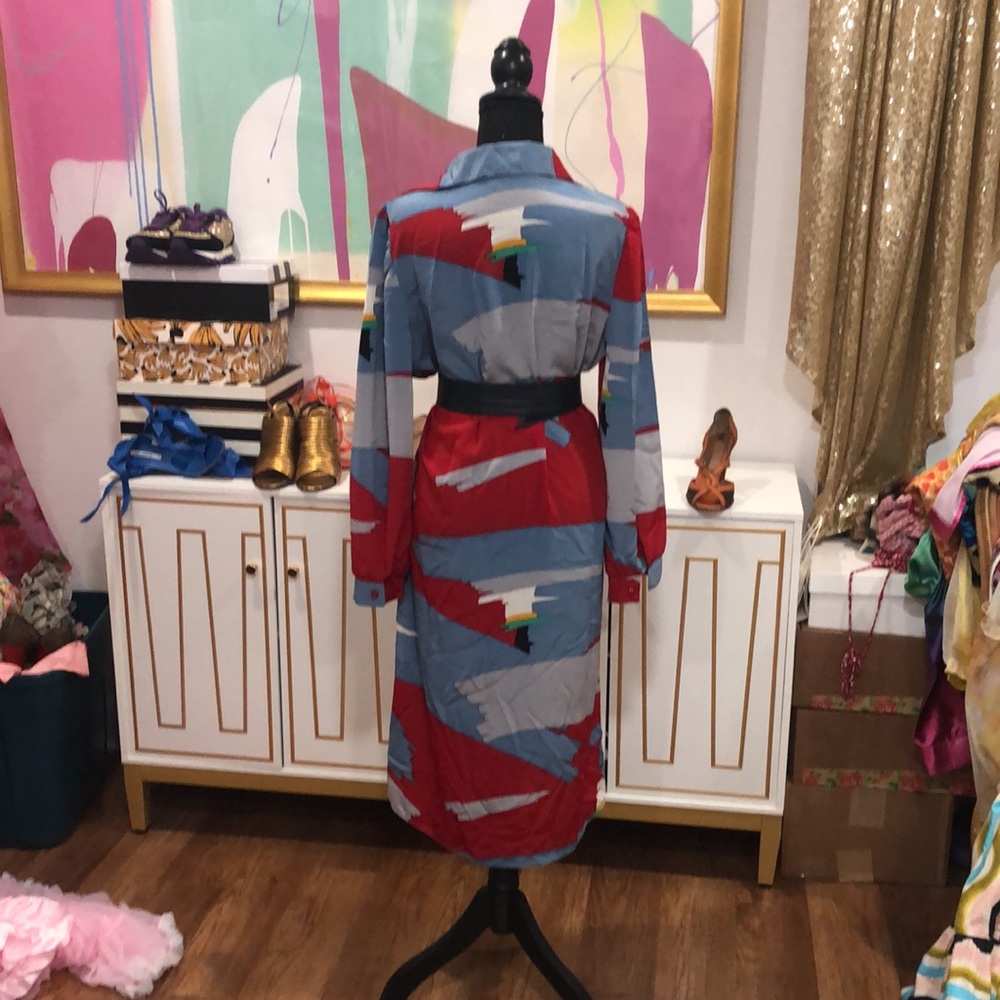 80s Vintage Dress - Picture 3 of 6